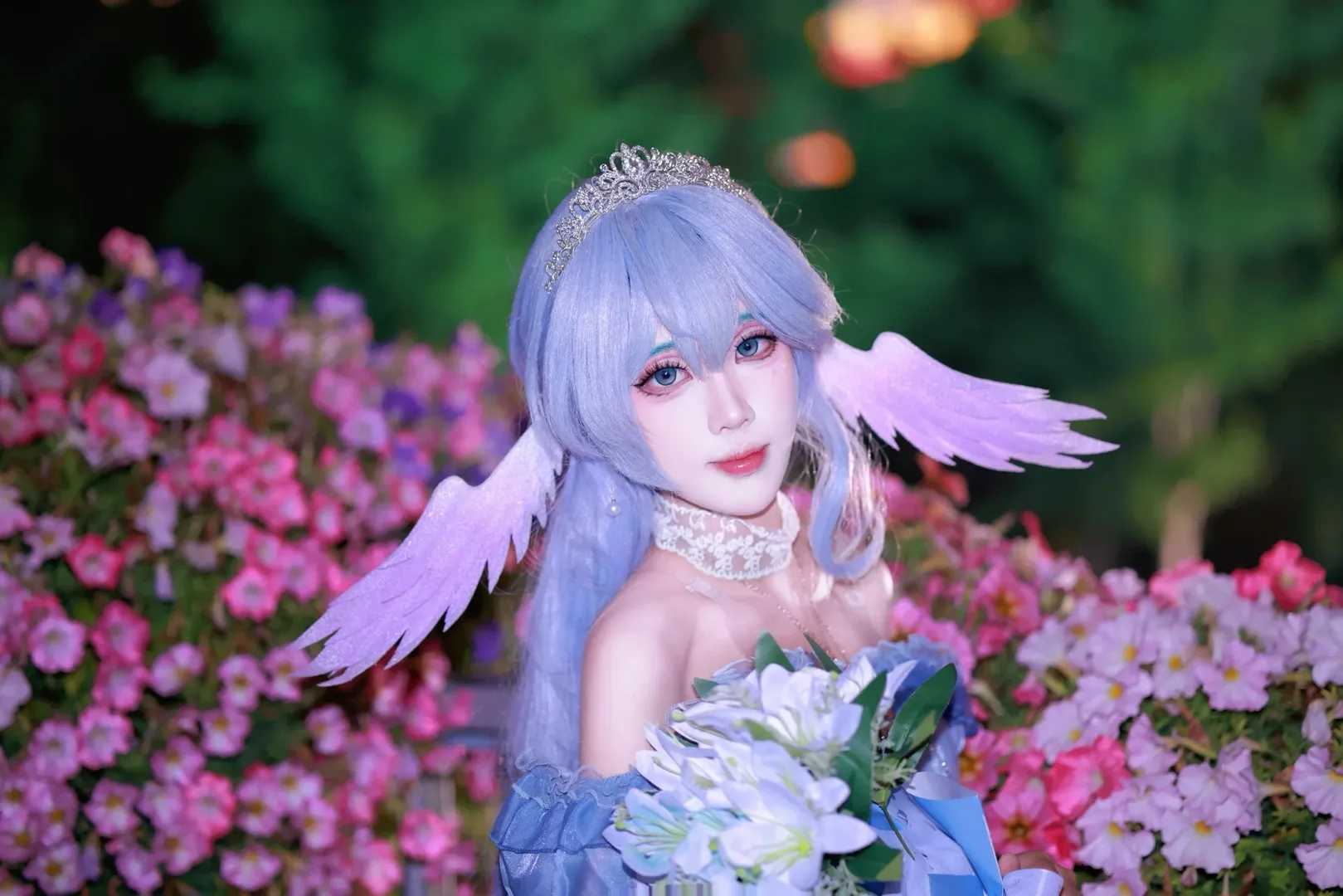 二次元, cosplay, 崩壞星穹鐵道, 知更鳥cos, 夜景寫真 - 第7張