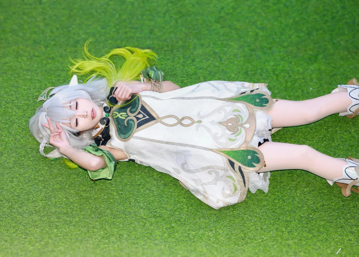 原神, 纳西妲cos, 二次元cosplay, 原神cos, cosplay场照 - 第1张