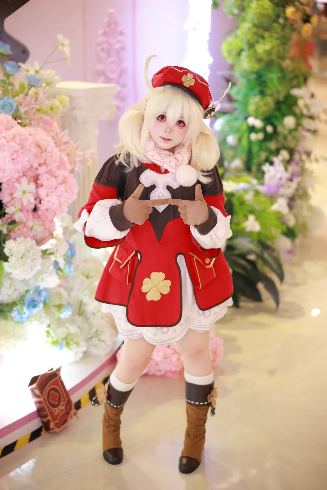 原神, 可莉cos, 二次元cos, cosplay穿搭, 小葵cos - 第4张