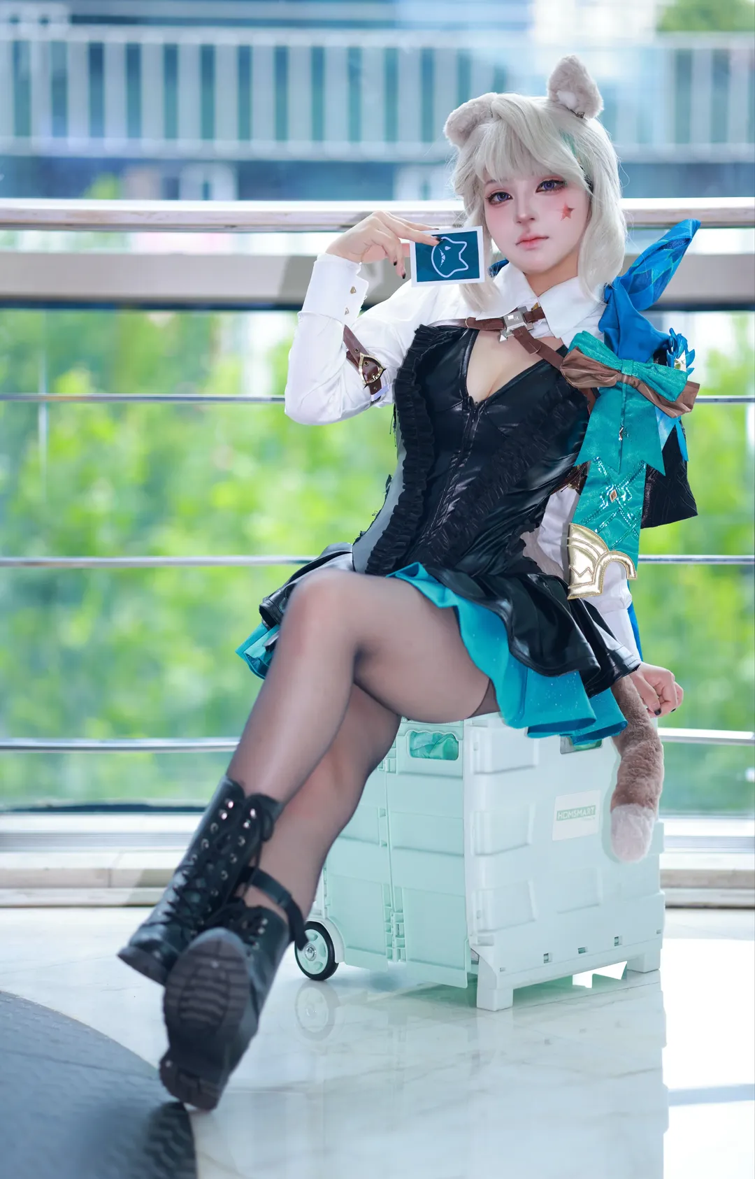 原神, 二次元少女, 漫展返圖, cosplay穿搭, 琳尼特cos