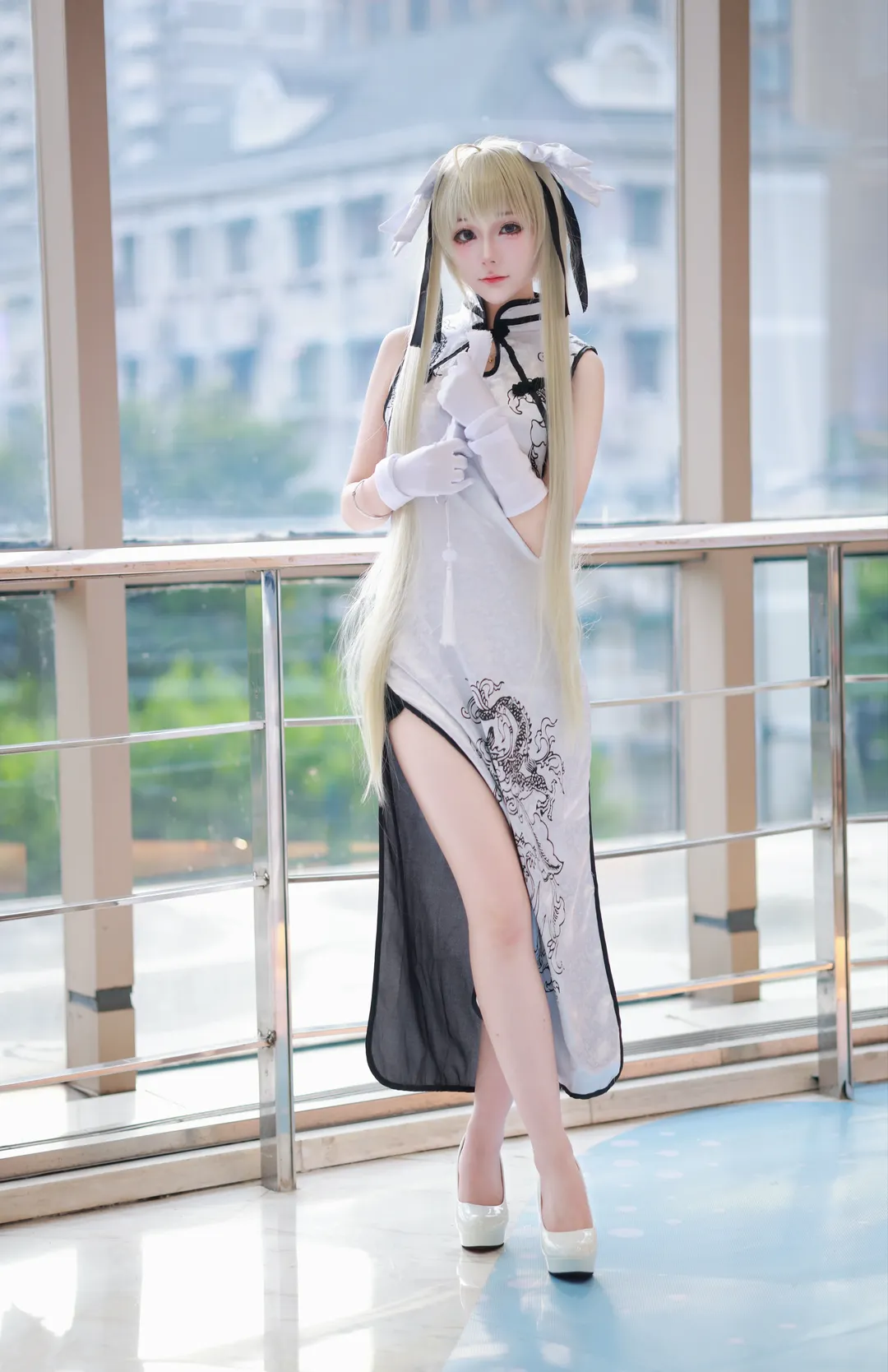 穹妹cos, 缘之空, 二次元cos, 旗袍cosplay, 国风旗袍 - 第1张