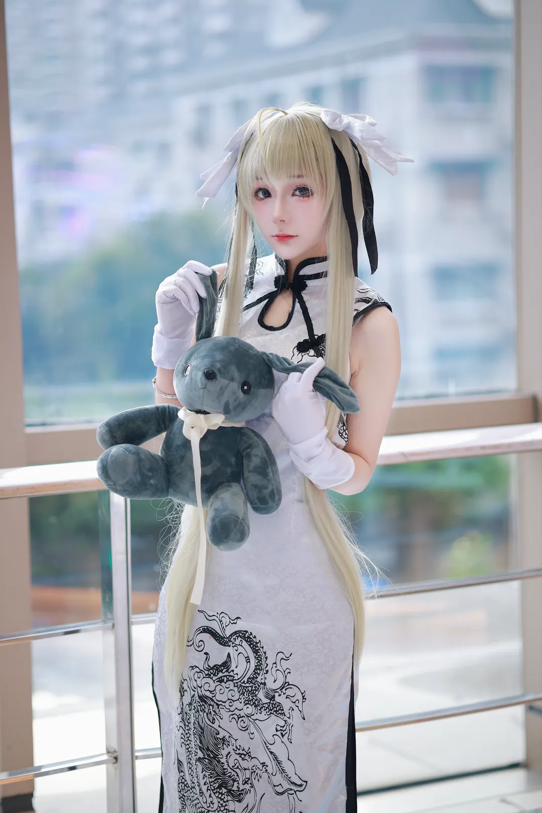 穹妹cos, 缘之空, 二次元cos, 旗袍cosplay, 国风旗袍 - 第4张