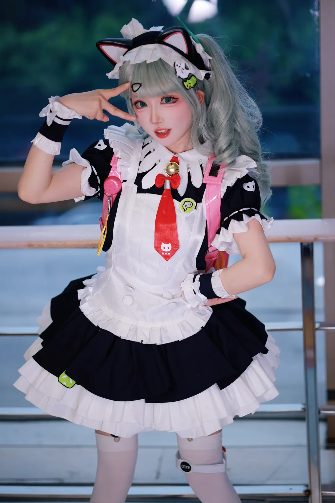 絕區零, 二次元cosplay, 漫展攝影, 千夏cos, 女僕裝穿搭