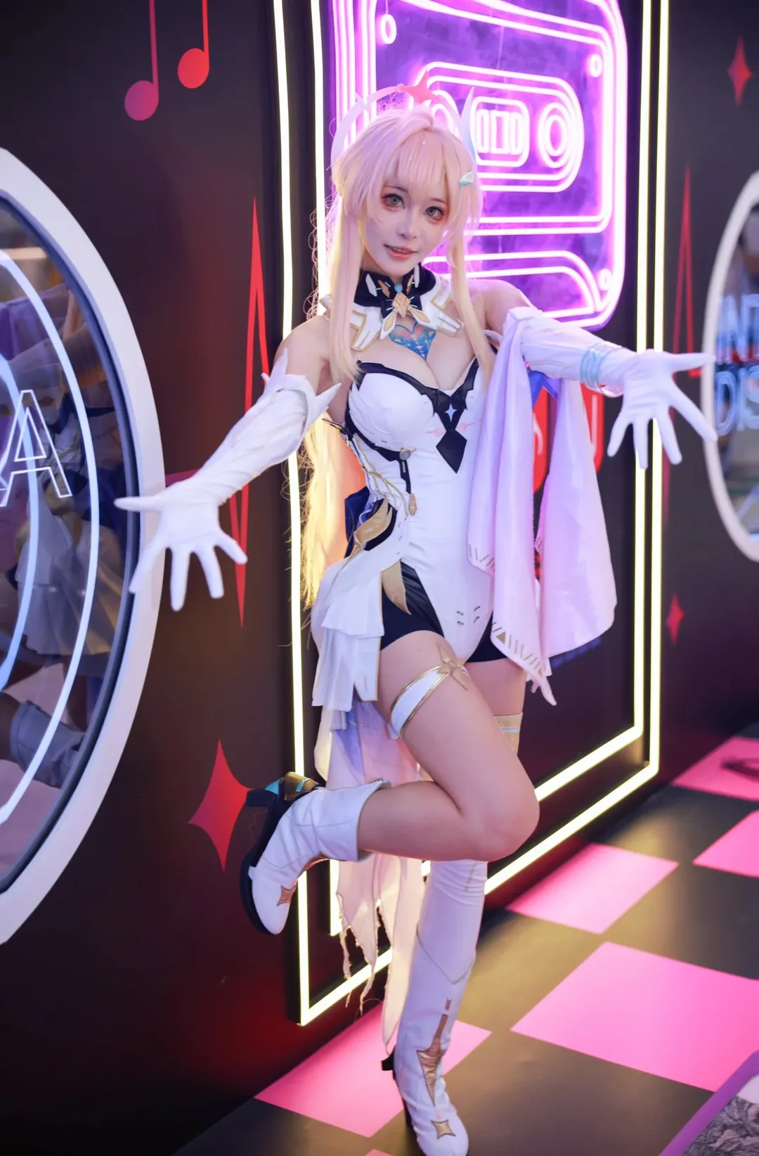 鸣潮, 二次元, cosplay, 爱弥斯cos, 漫展返图