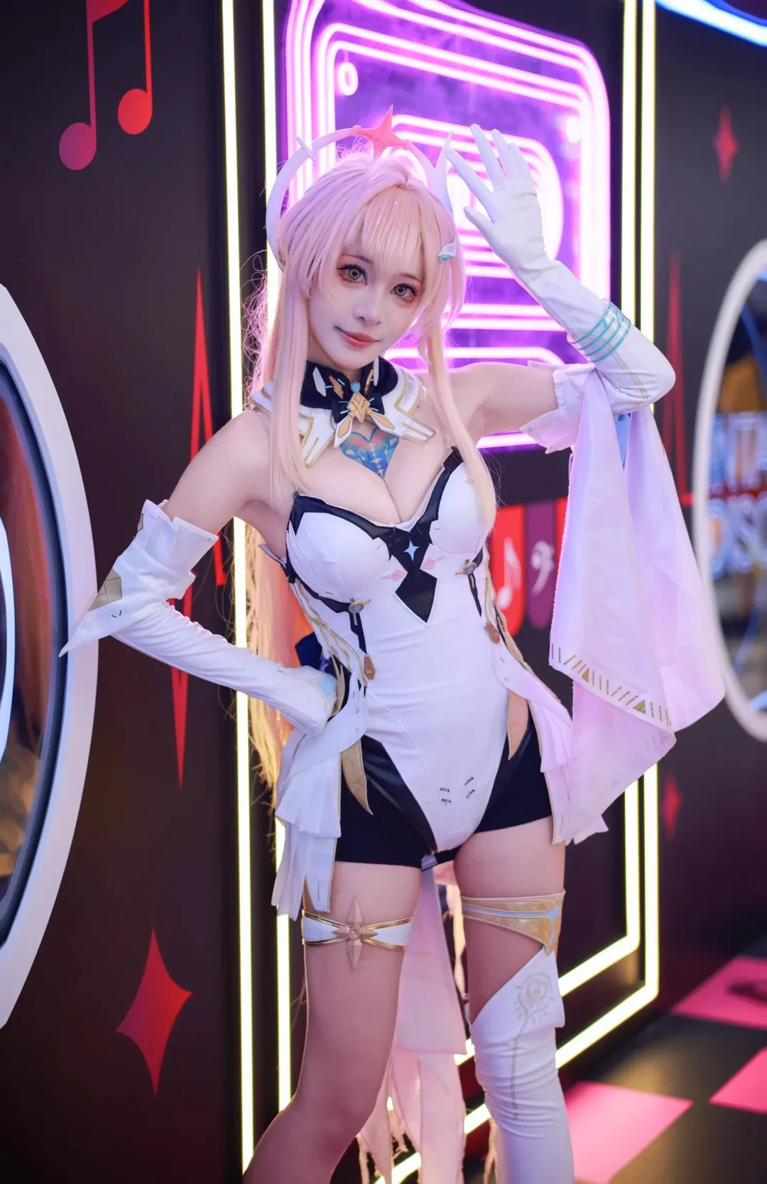 鸣潮, 二次元, cosplay, 爱弥斯cos, 漫展返图 - 第3张