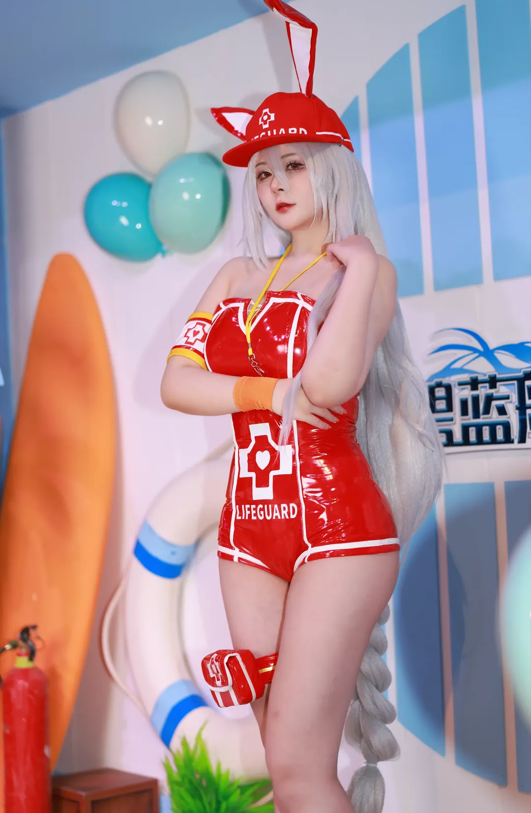 碧蓝航线, 漫展返图, cosplay摄影, 海因里希亲王cos, 海滩救生员 - 第3张