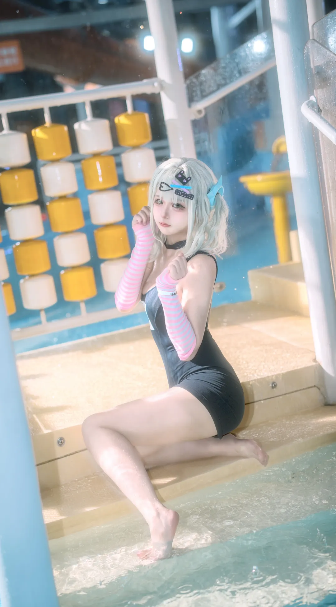 绝区零, cosplay, 泳装摄影, 千夏cos, 水上乐园