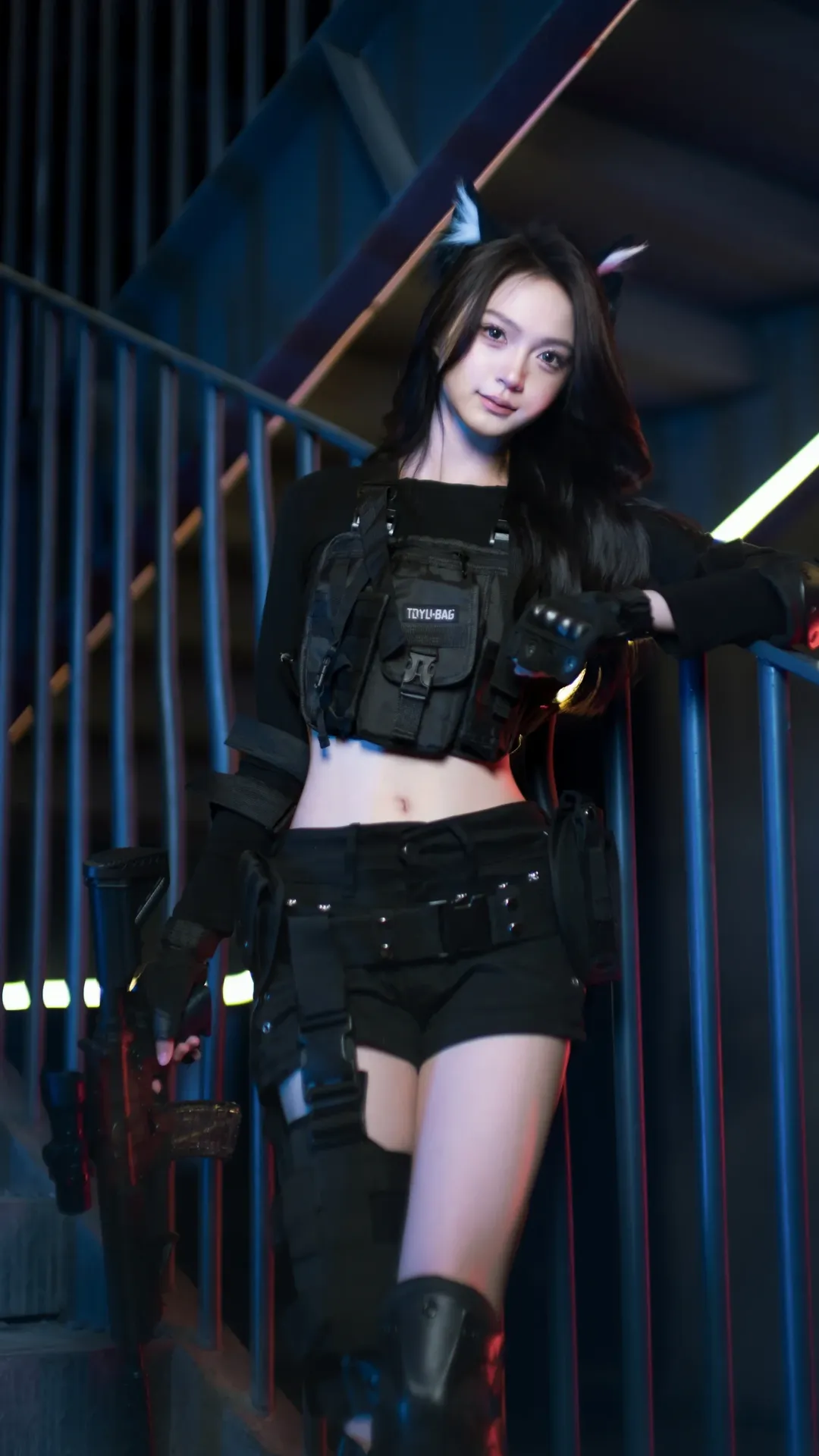 コスプレ, ウェイストランド風, インダストリアル写真, 獣耳少女, 戦術人形 - 2枚目
