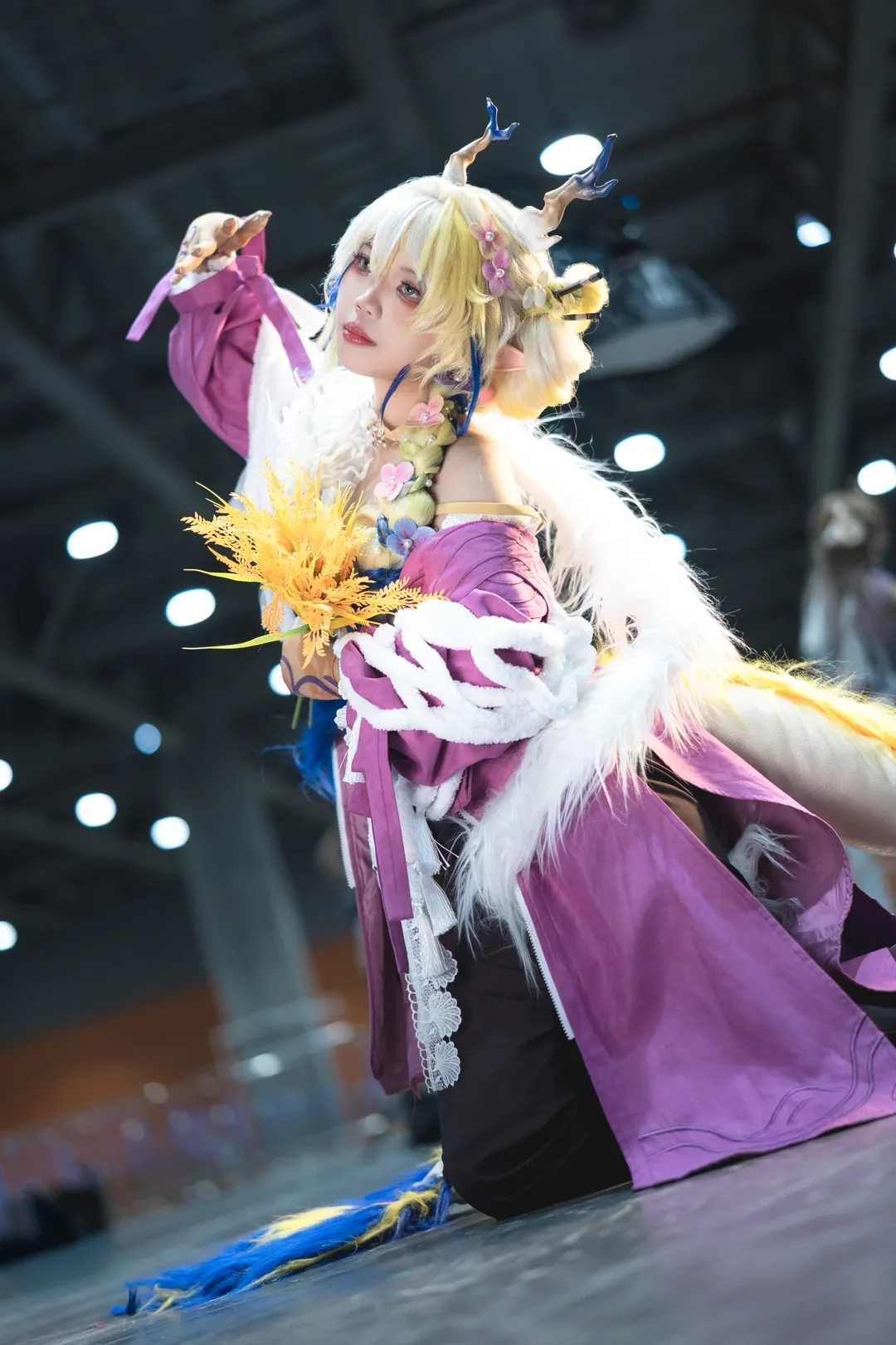 漫展返图, 黍cos, 明日方舟, 春日宴, cosplay摄影 - 第1张