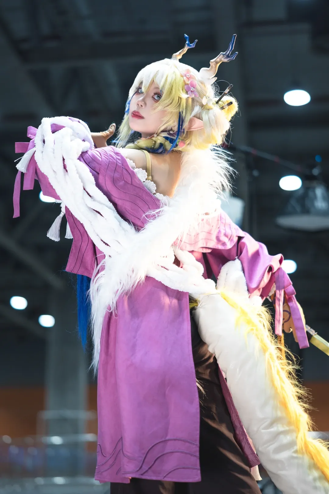 漫展返图, 黍cos, 明日方舟, 春日宴, cosplay摄影 - 第3张