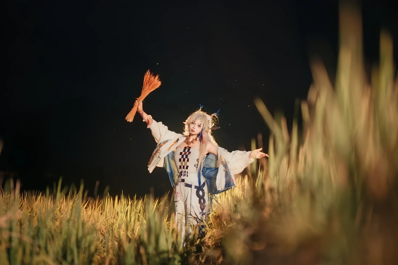 黍cos, 明日方舟, 稻田摄影, 户外cosplay, 未许之地