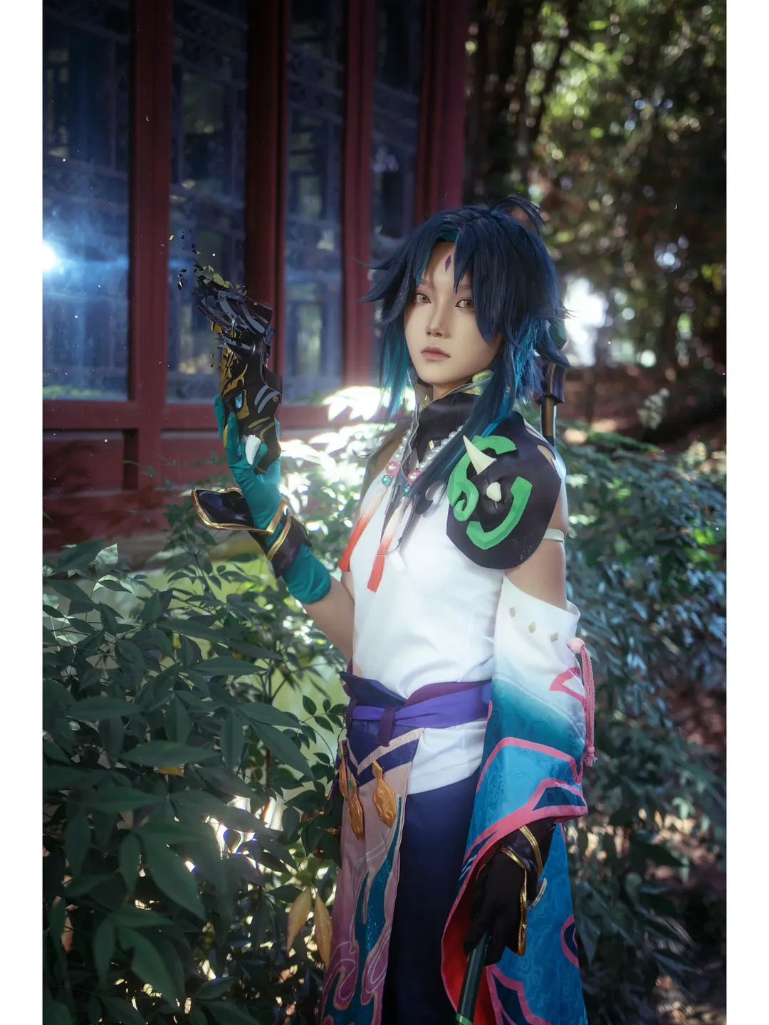 原神, 古风摄影, cosplay正片, 国风cosplay, 魈cos - 第2张
