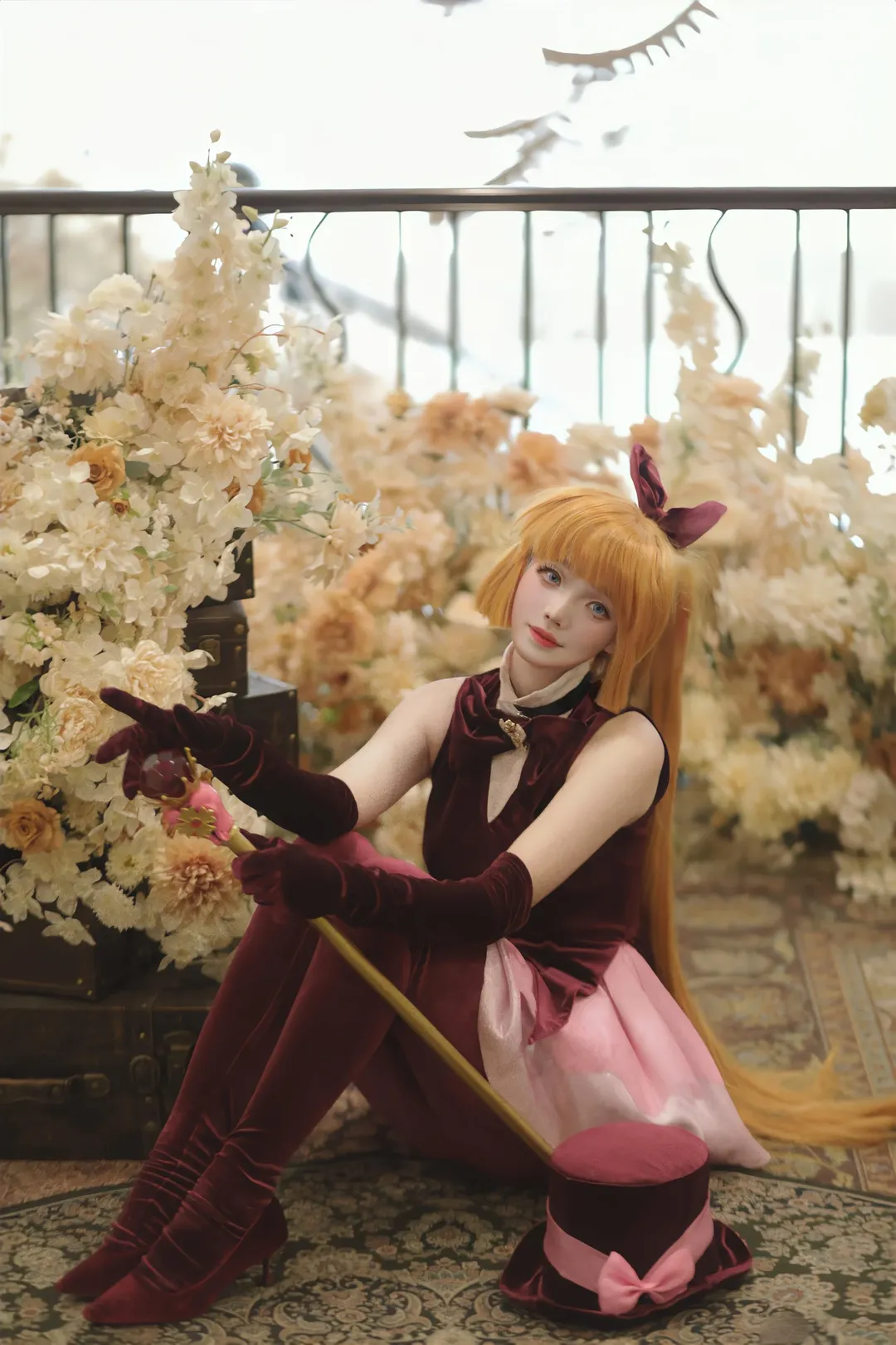 cosplay场照, 羽丘芽美cos, 怪盗圣少女, 魔法少女only, 复古魔术师 - 第1张