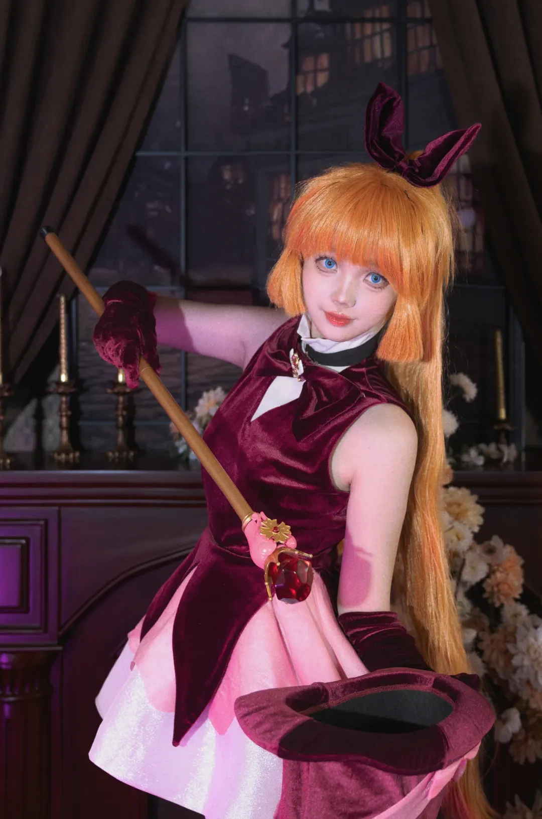 cosplay场照, 羽丘芽美cos, 怪盗圣少女, 魔法少女only, 复古魔术师 - 第8张