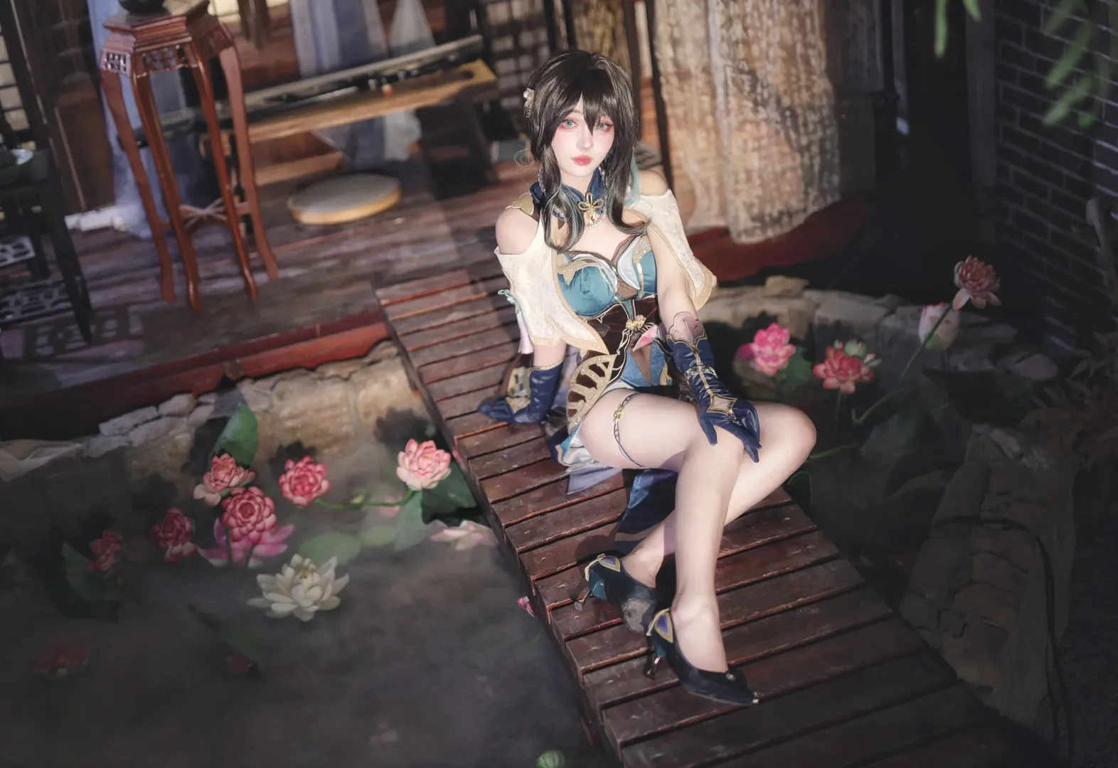 古风摄影, 崩坏星穹铁道, 阮梅cos, 国风cosplay, 二次元穿搭 - 第5张