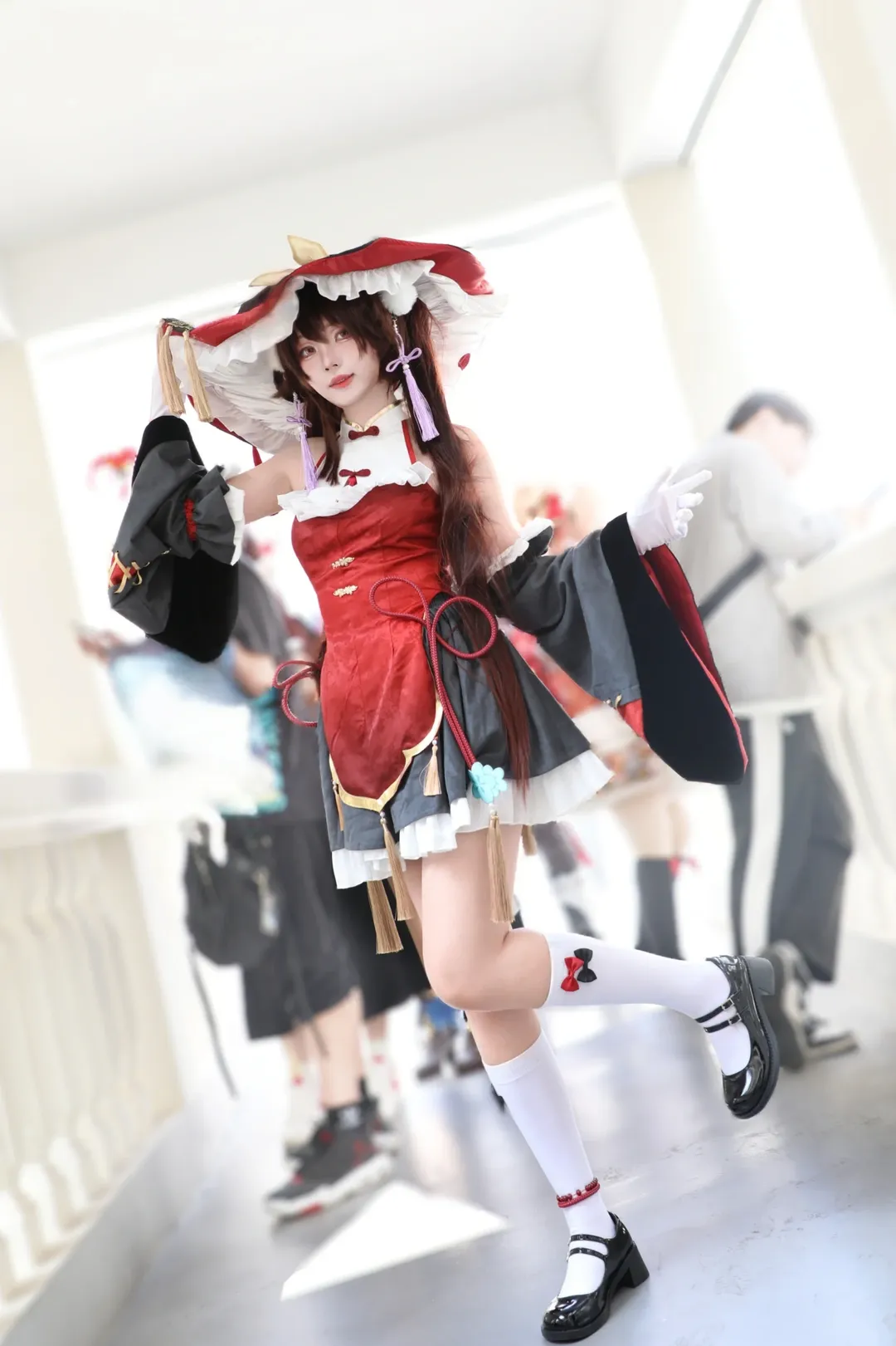 原神, 漫展摄影, 原神cos, cosplay场照, 胡桃cos