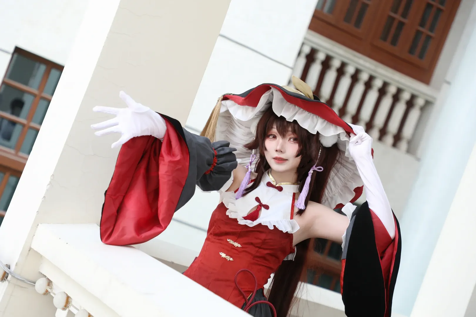 原神, 漫展摄影, 原神cos, cosplay场照, 胡桃cos - 第5张
