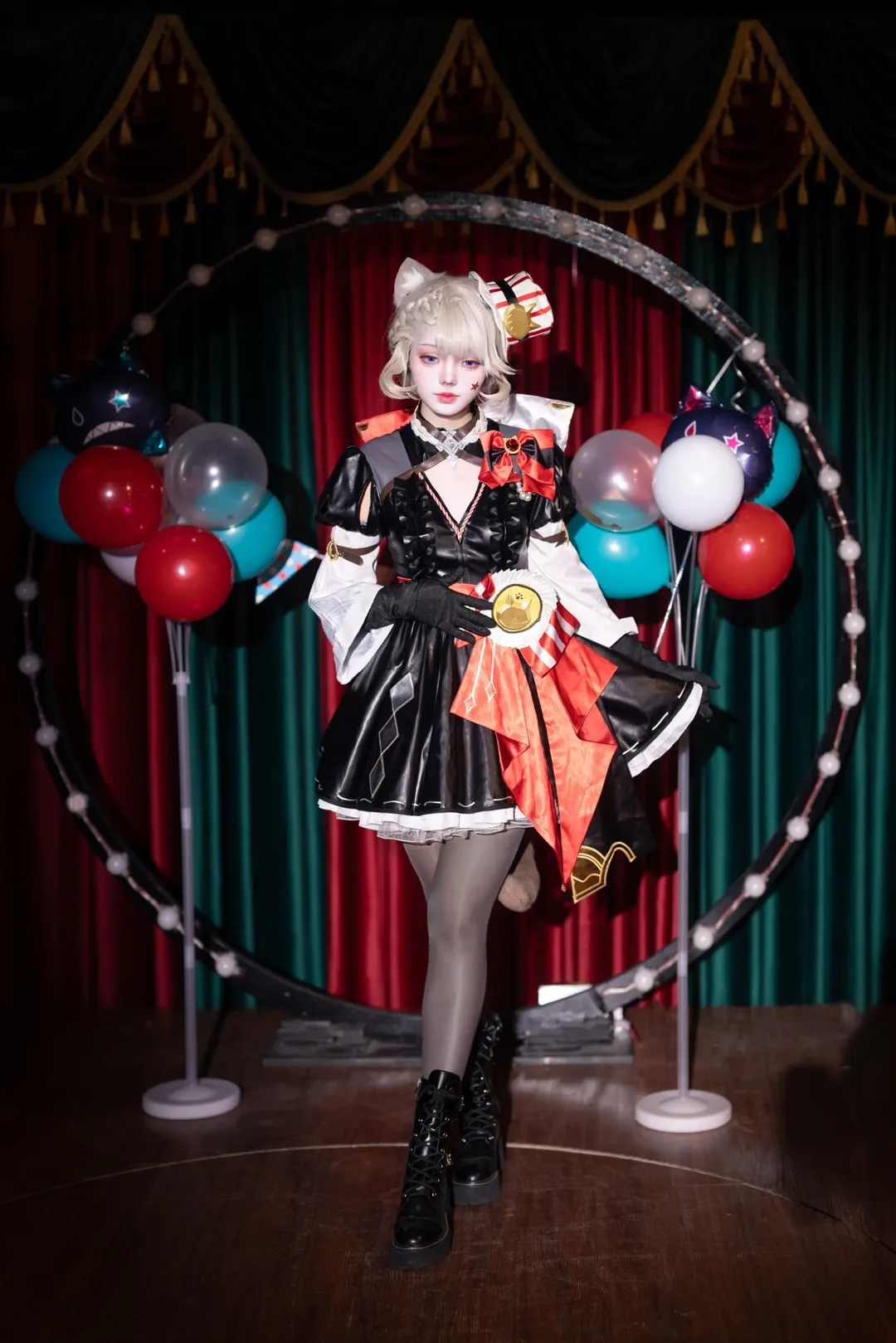 原神, 琳妮特cos, cosplay正片, 原神KFC联动, 舞台氛围感