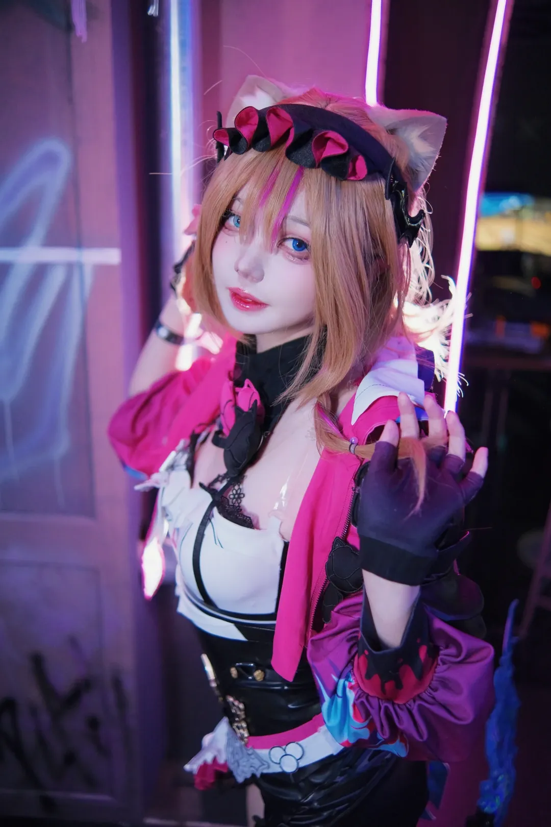 cosplay, 猫耳, 崩坏三, Coser, 帕朵菲莉丝cos - 第2张