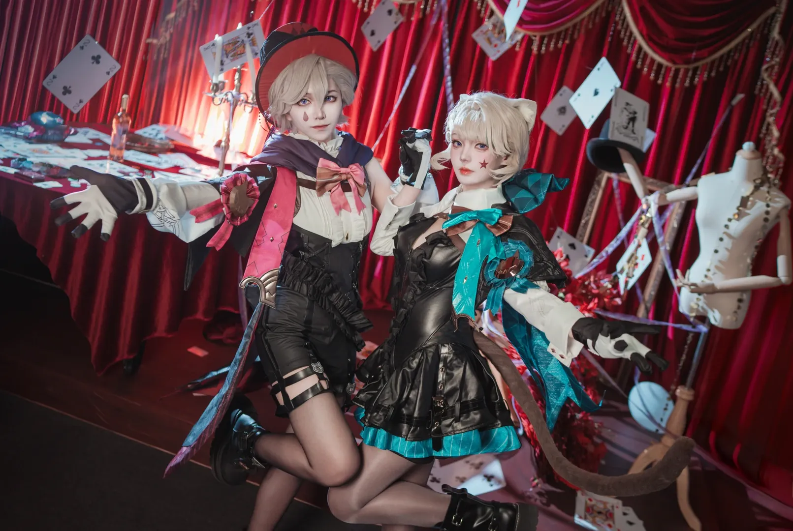 原神, 琳妮特cos, cosplay正片, 林尼cos, 魔术师cos - 第3张