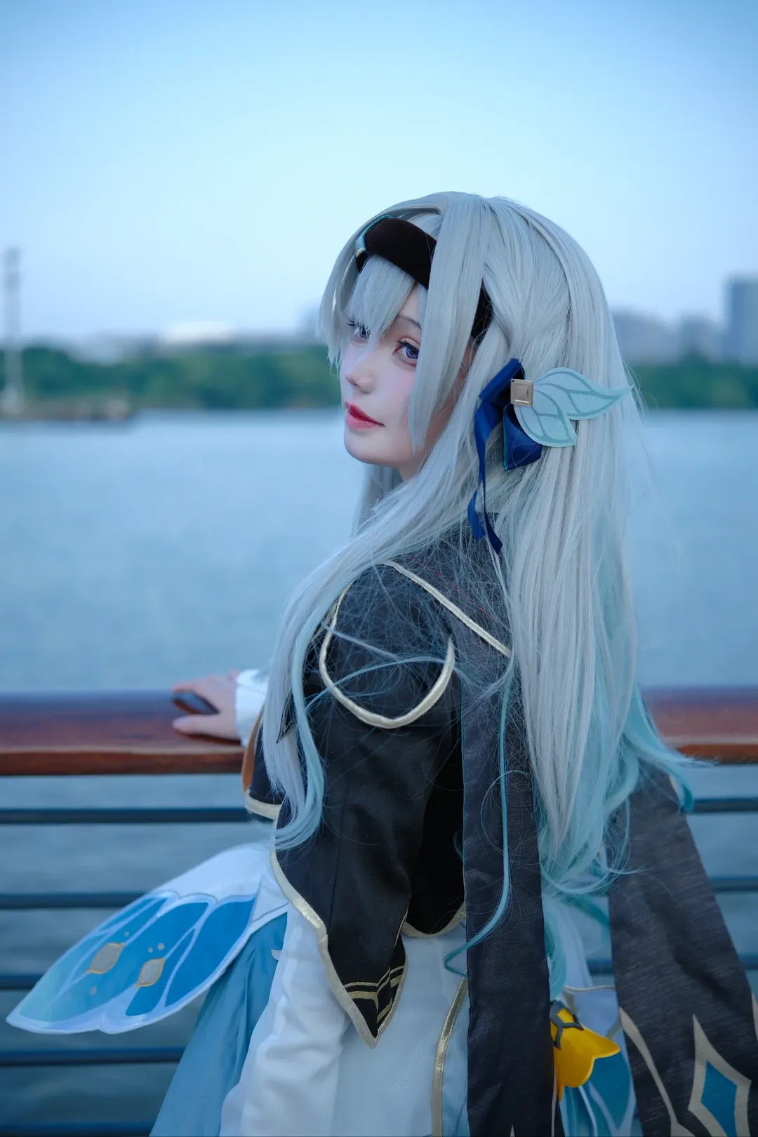 崩坏星穹铁道, 流萤cos, cosplay日常, 二次元穿搭, 户外人像 - 第2张