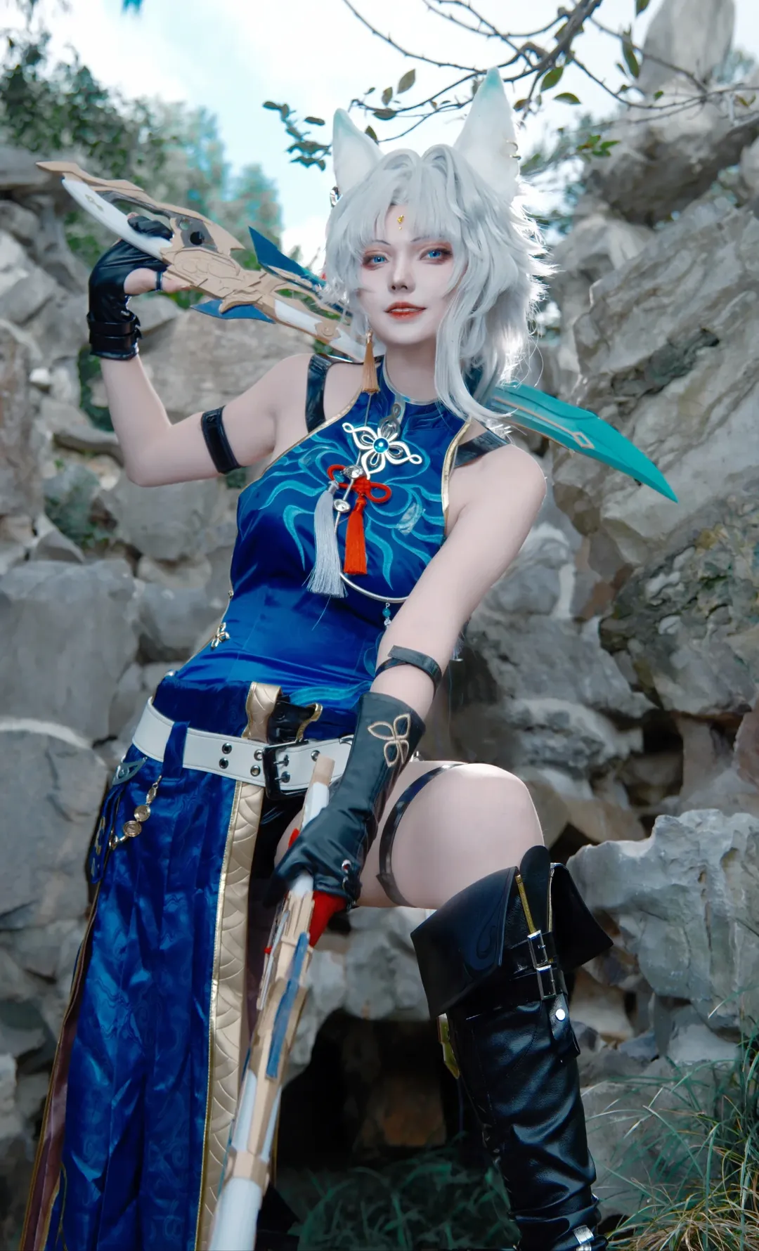 崩坏星穹铁道, 飞霄cos, 二次元cosplay正片, 国风cos摄影, 兽耳假发造型 - 第2张