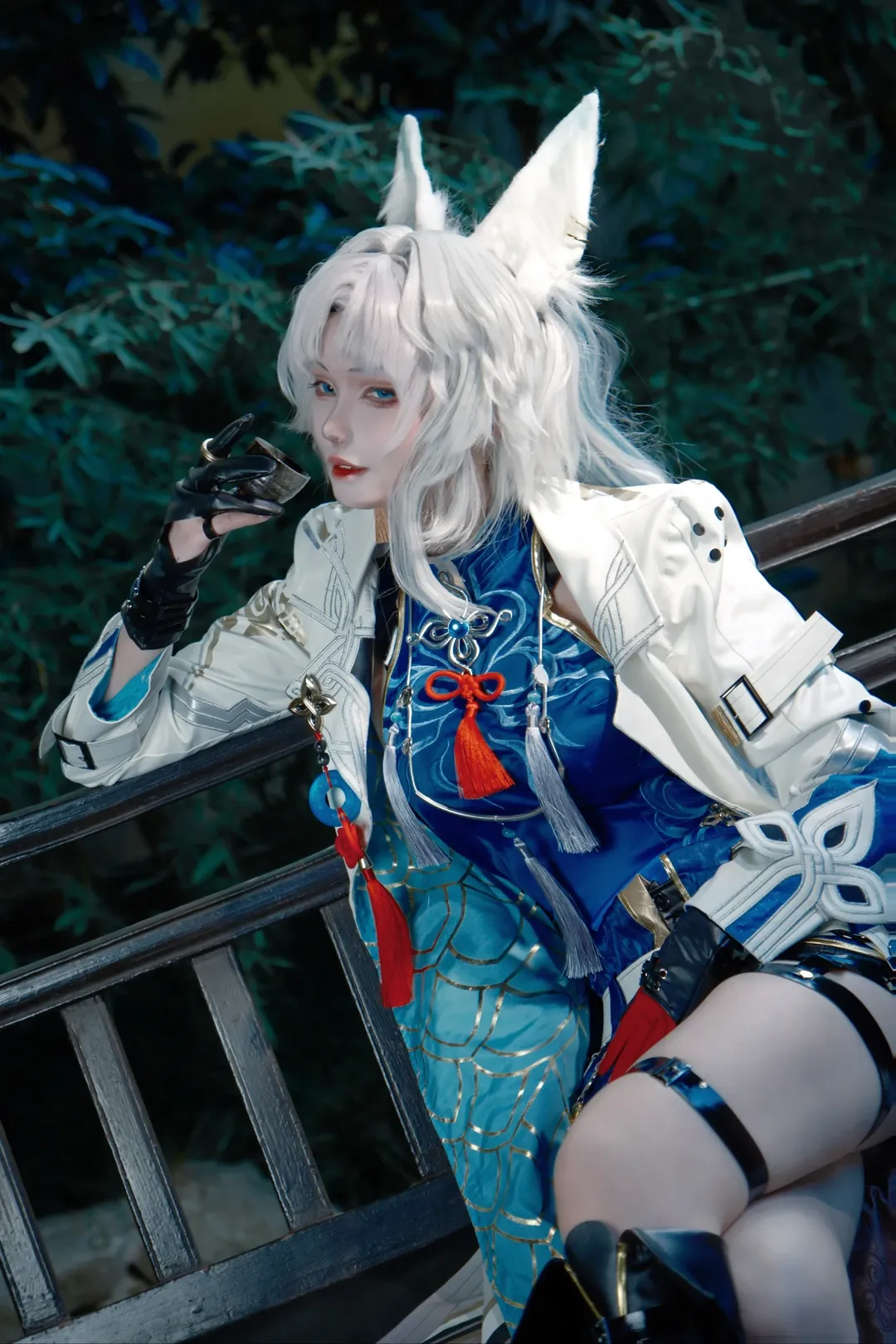 崩坏星穹铁道, 飞霄cos, 二次元cosplay正片, 国风cos摄影, 兽耳假发造型 - 第5张
