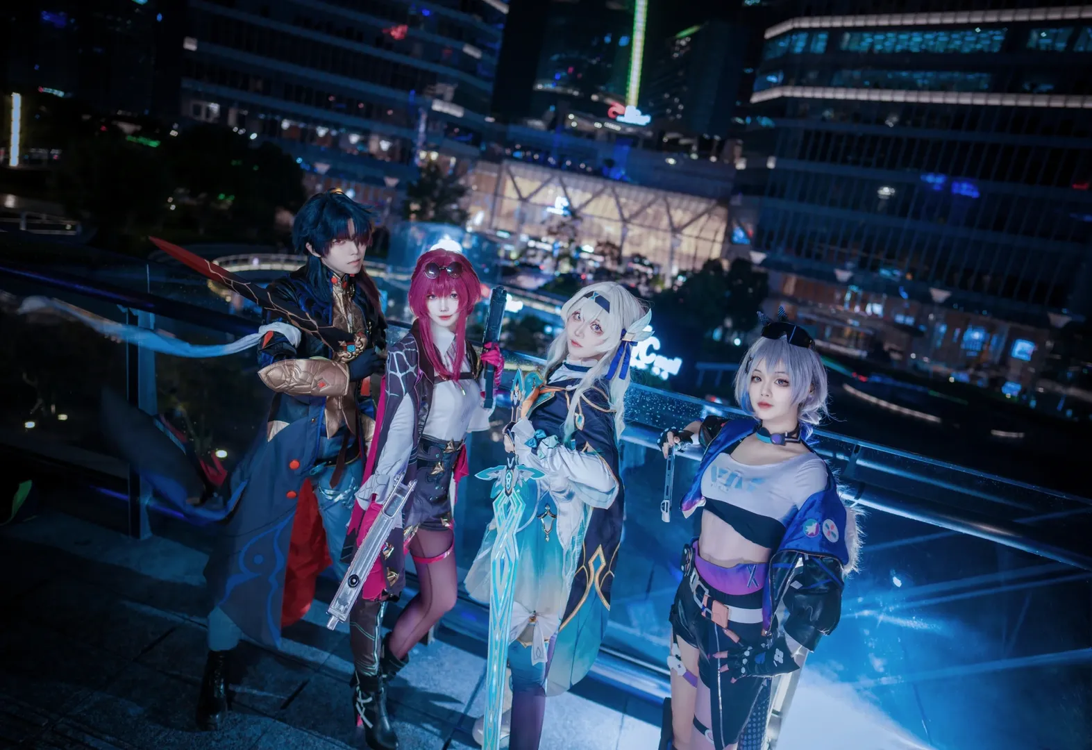 Honkai: Star Rail, Firefly cosplay, Silver Wolf cosplay, Kafka cosplay, Blade cosplay