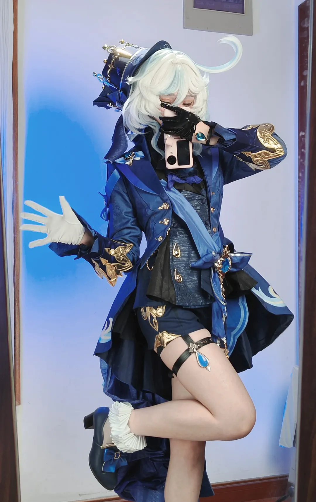 原神, cosplay, 芙宁娜cos, 喵屋小铺, cos服测评