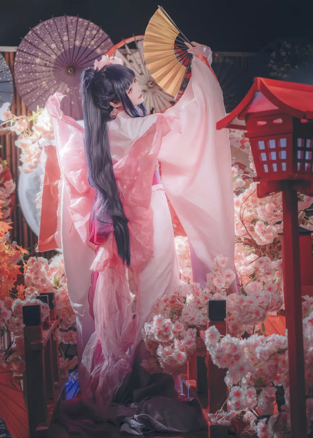 cos正片, 和风cosplay, 守护甜心, 藤咲抚子cos, 大和舞姬 - 第1张