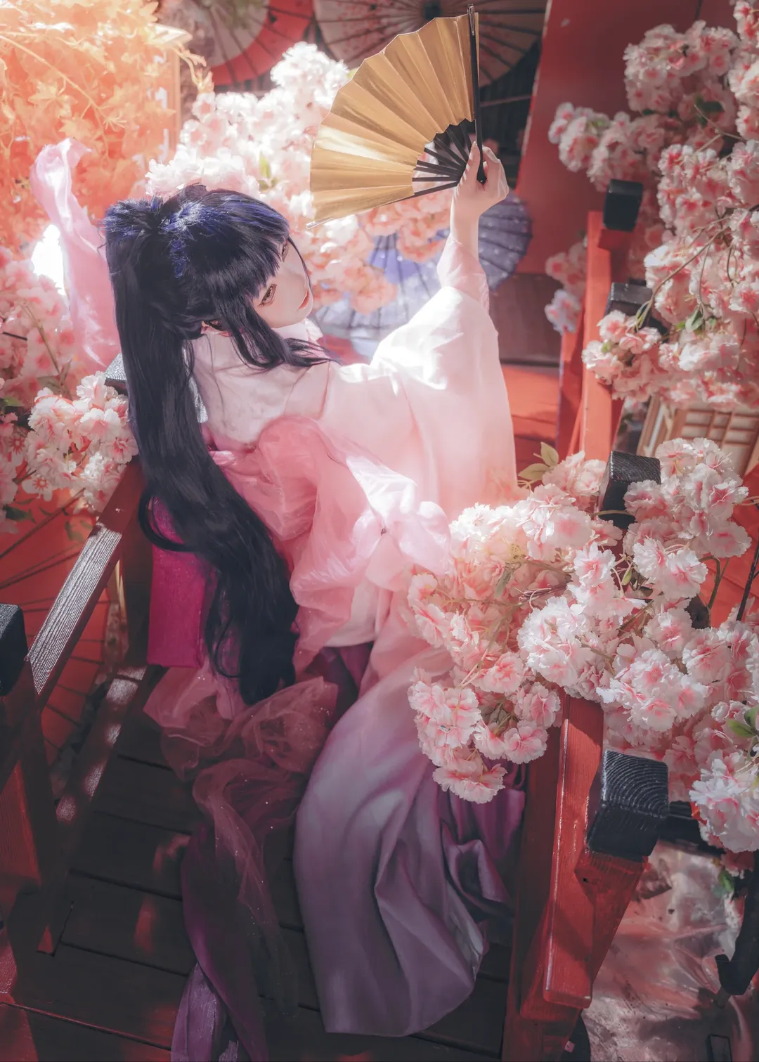 cos正片, 和风cosplay, 守护甜心, 藤咲抚子cos, 大和舞姬 - 第10张