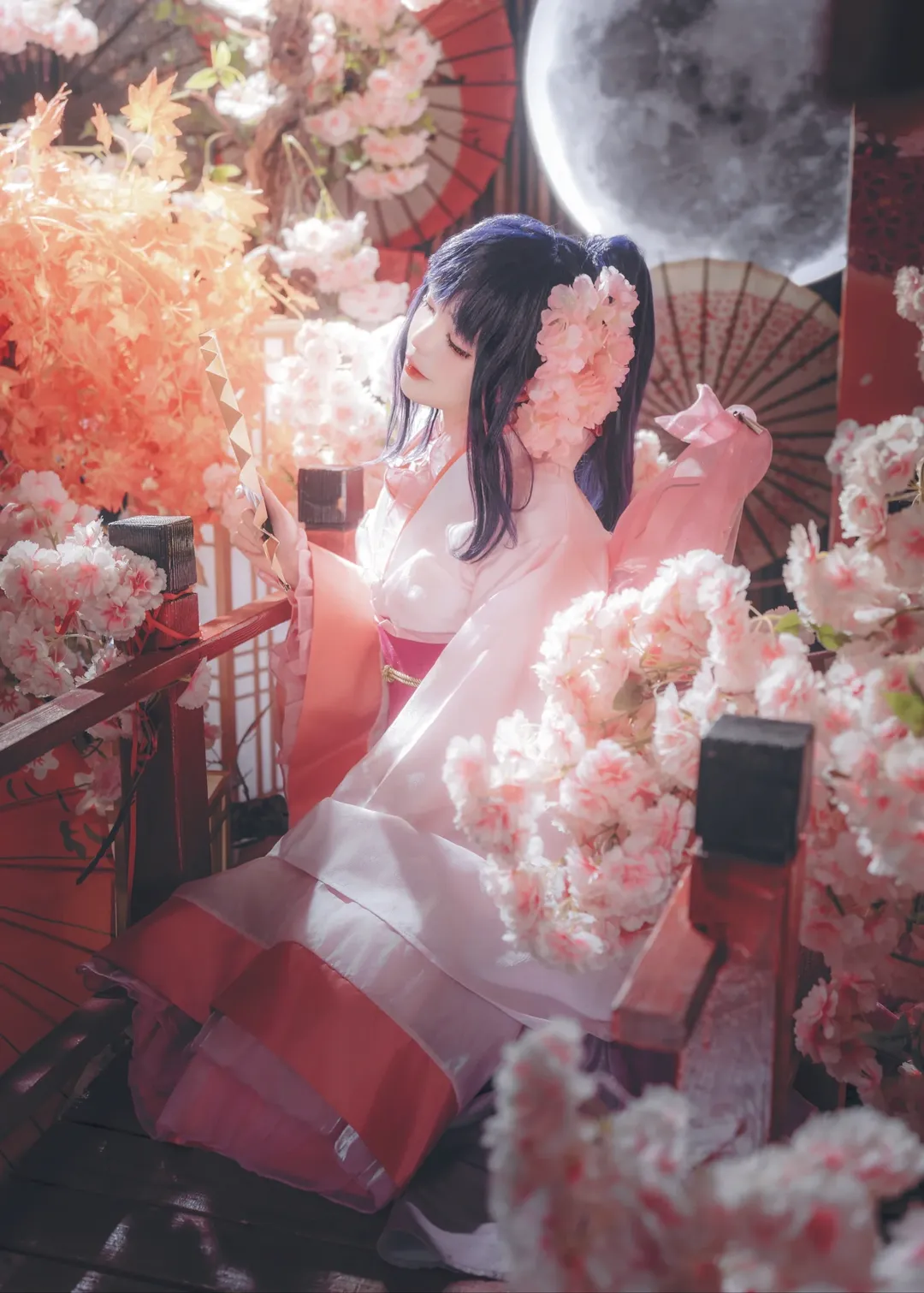 cos正片, 和风cosplay, 守护甜心, 藤咲抚子cos, 大和舞姬 - 第3张
