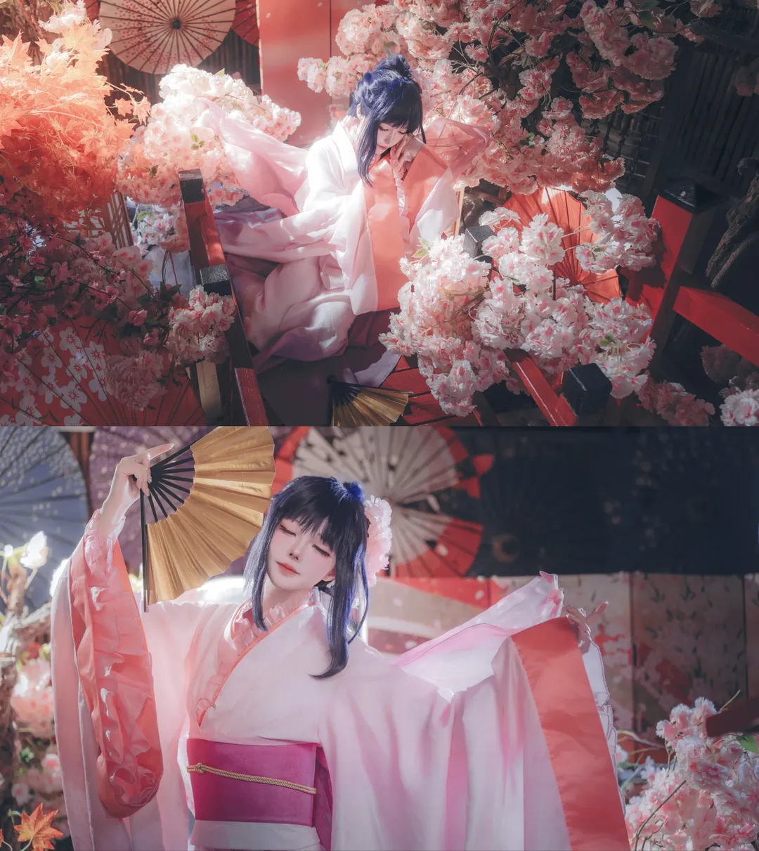 cos正片, 和风cosplay, 守护甜心, 藤咲抚子cos, 大和舞姬 - 第4张