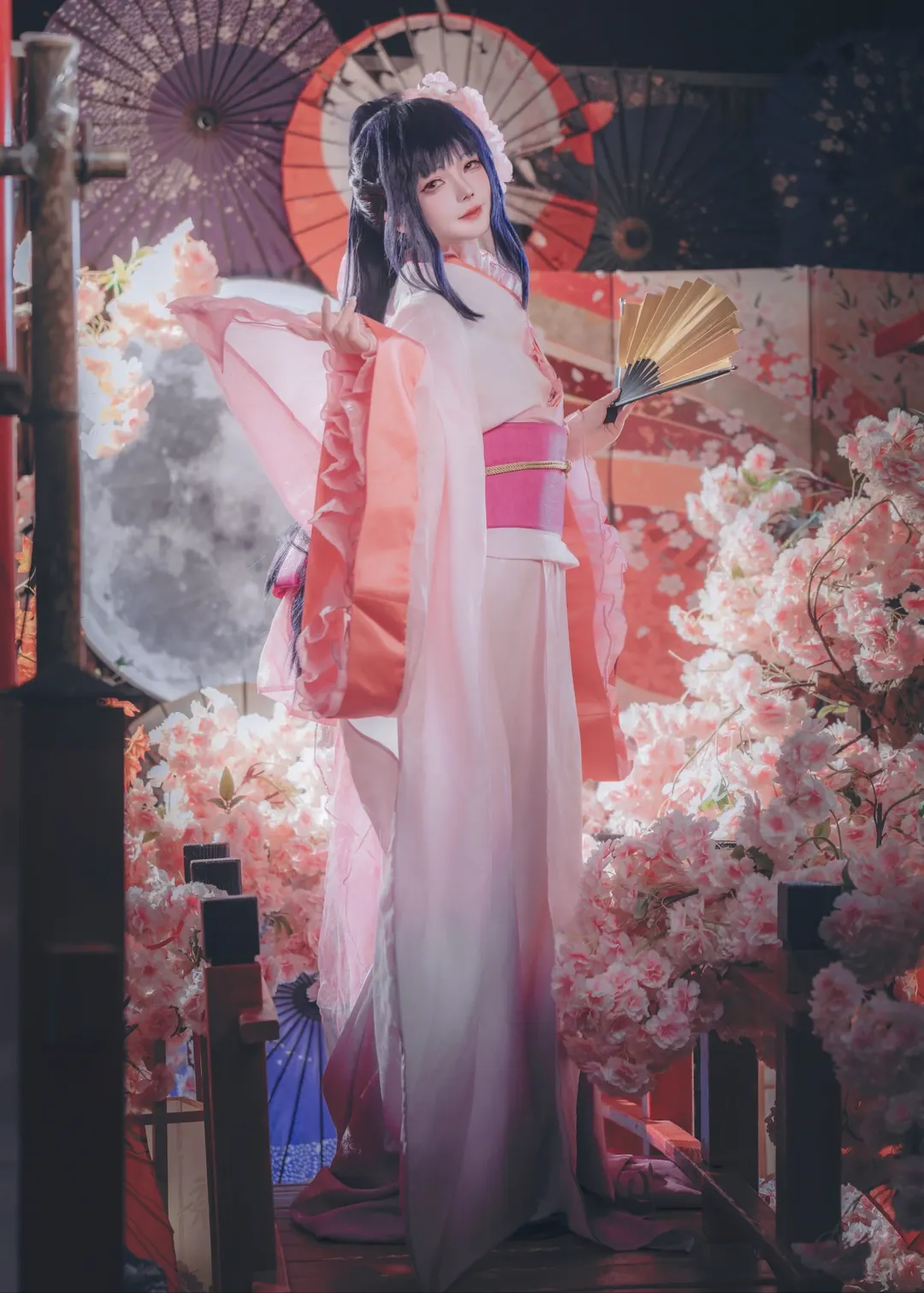 cos正片, 和风cosplay, 守护甜心, 藤咲抚子cos, 大和舞姬
