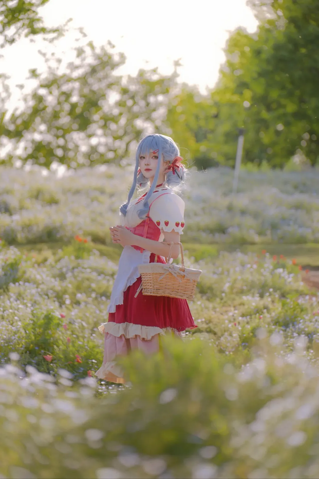 二次元摄影, 丰川祥子cos, 户外cosplay, 颂乐人偶, 草莓小祥 - 第2张