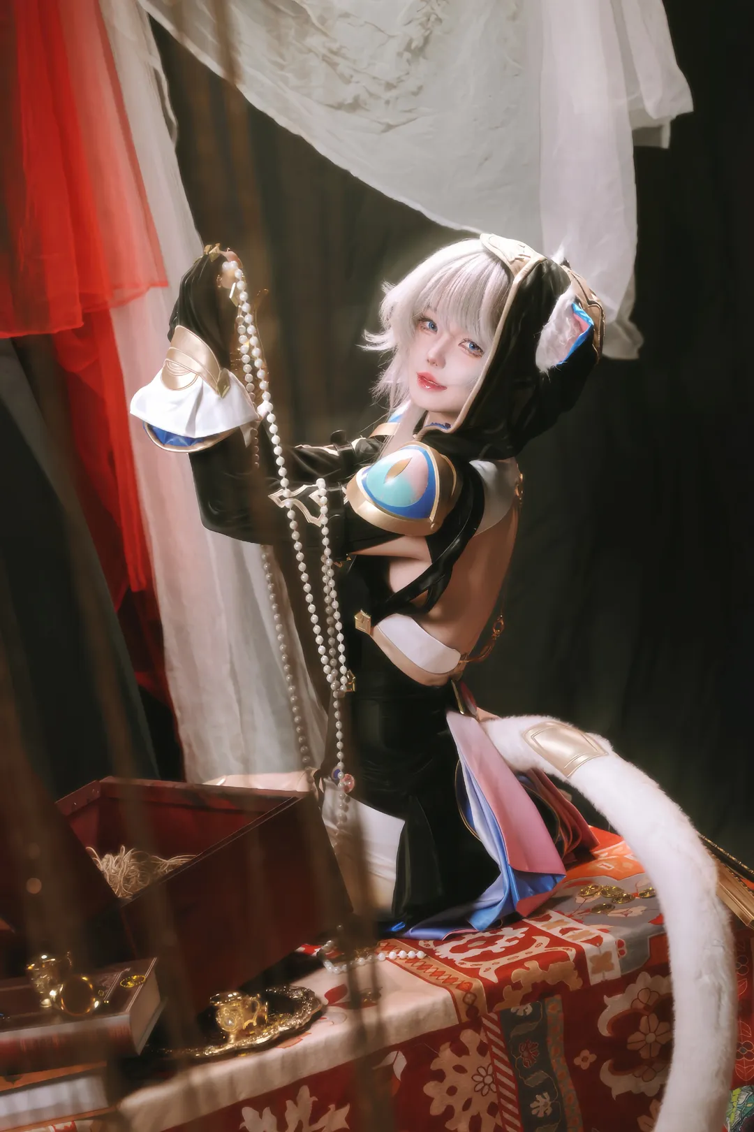 赛飞儿cos, 崩坏星穹铁道, 猫娘cosplay, 二次元角色还原, 怪盗主题摄影 - 第4张