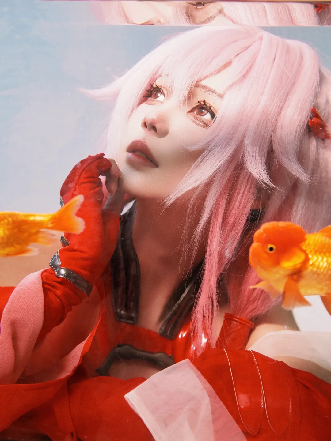 コスプレ撮影, 二次元ファッション, 楪いのり コスプレ, ギルティクラウン, 金魚の衣装 - 3枚目