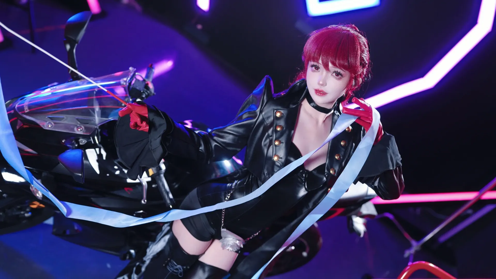 cosplay, cos正片, 芳泽霞cos, 女神异闻录5, 上海摄影棚 - 第3张