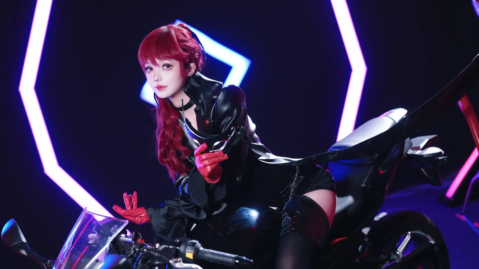 cosplay, cos正片, 芳泽霞cos, 女神异闻录5, 上海摄影棚 - 第4张
