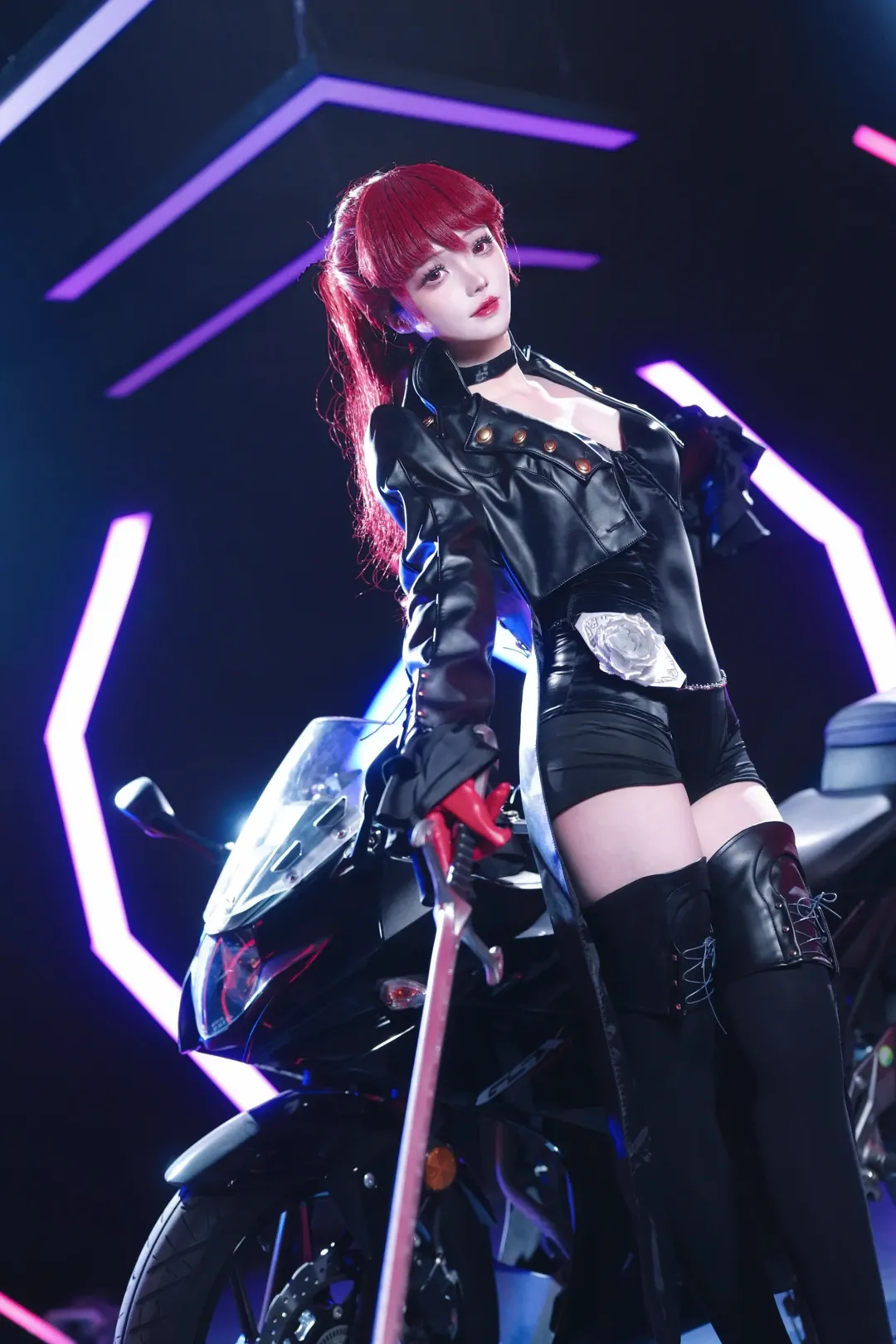 cosplay, cos正片, 芳泽霞cos, 女神异闻录5, 上海摄影棚 - 第8张