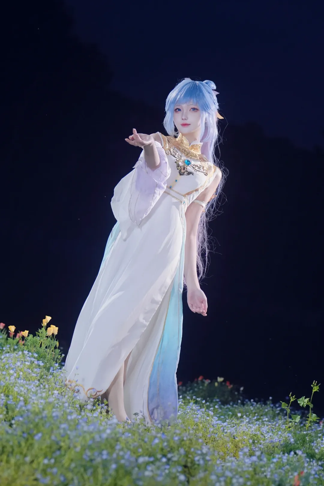 cosplay, 唐舞桐cos, 斗罗大陆2绝世唐门, 夜间摄影, 仙侠国风 - 第1张