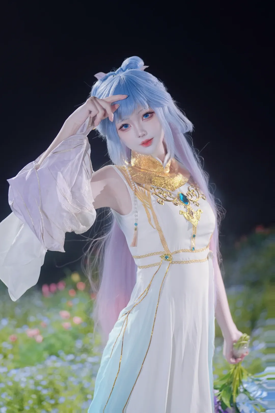 cosplay, 唐舞桐cos, 斗罗大陆2绝世唐门, 夜间摄影, 仙侠国风 - 第2张