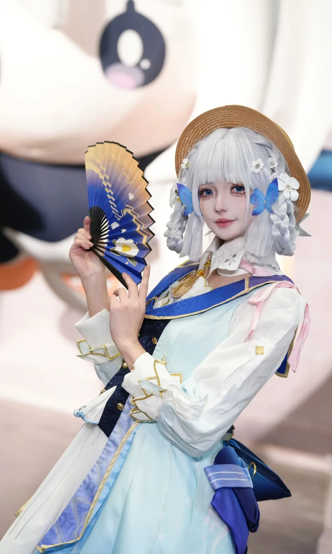 原神, 神里绫华cos, 花时来信, cosplay摄影, 原神fes