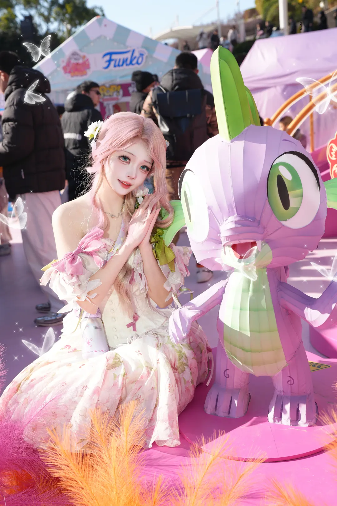 小马宝莉, cosplay穿搭, 柔柔cos, 东方明珠, 上海快闪 - 第1张