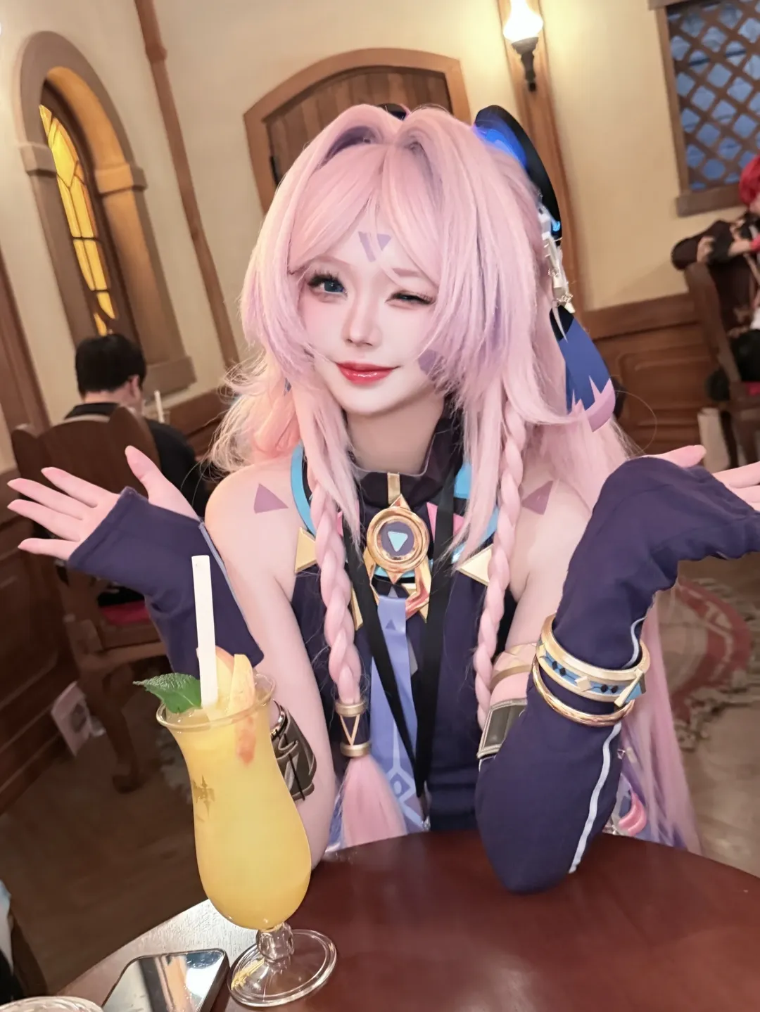Genshin Impact, Citlali cosplay, Cosplay sharing, Genshin Impact Universal Studios, Offline anime convention check-in - Image 1