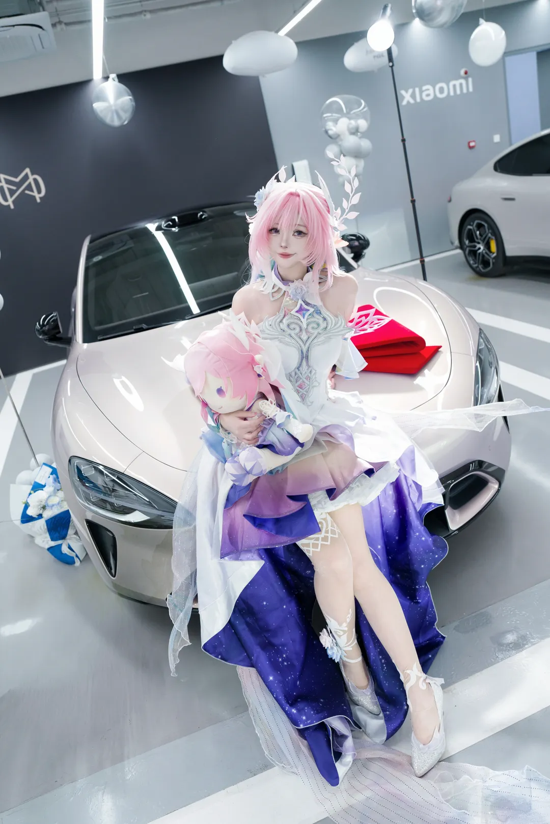昔涟cos, 崩坏星穹铁道, cosplay提车, 小米SU7Pro, 520礼物 - 第1张