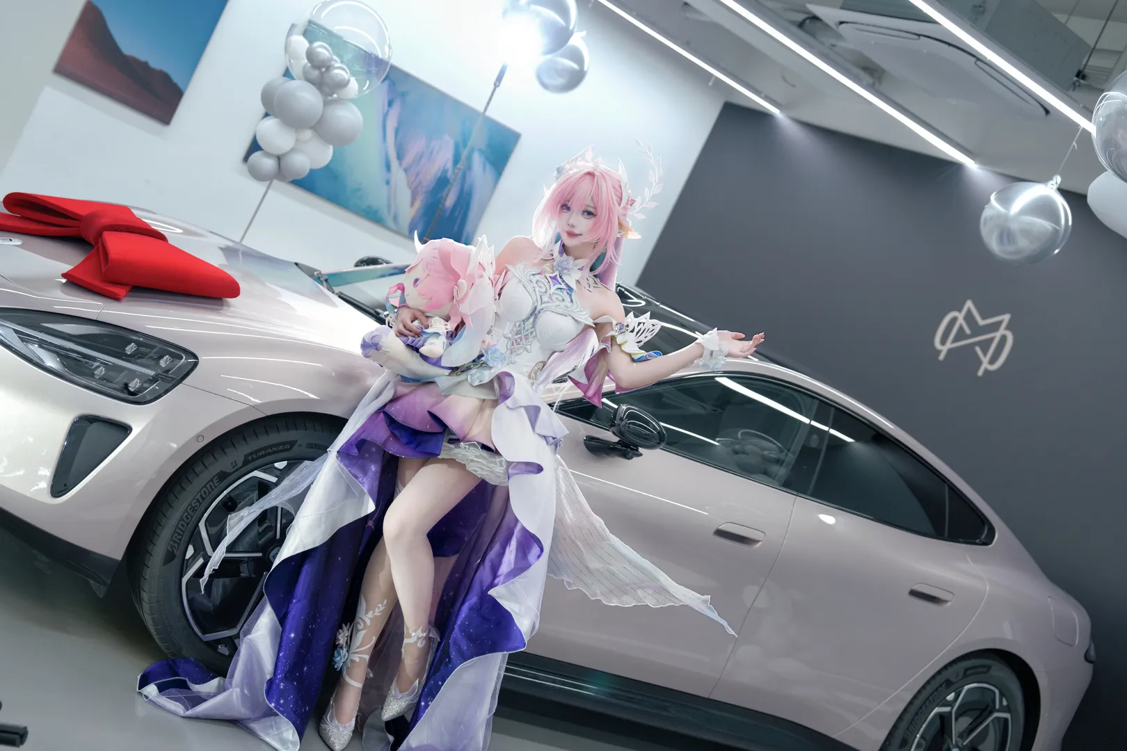 昔涟cos, 崩坏星穹铁道, cosplay提车, 小米SU7Pro, 520礼物 - 第3张