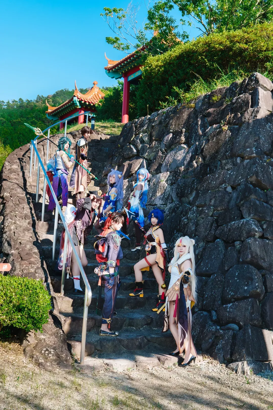 原神, 甘雨cos, 户外cosplay, 刻晴cos, 胡桃cos - 第2张
