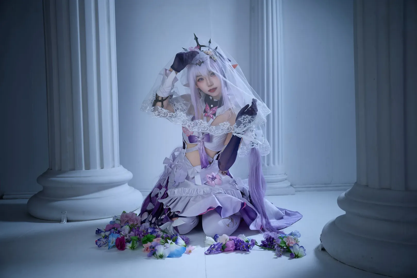 二次元摄影, 知更鸟cos, 遐蝶cos, cosplay正片, 日本约拍 - 第4张