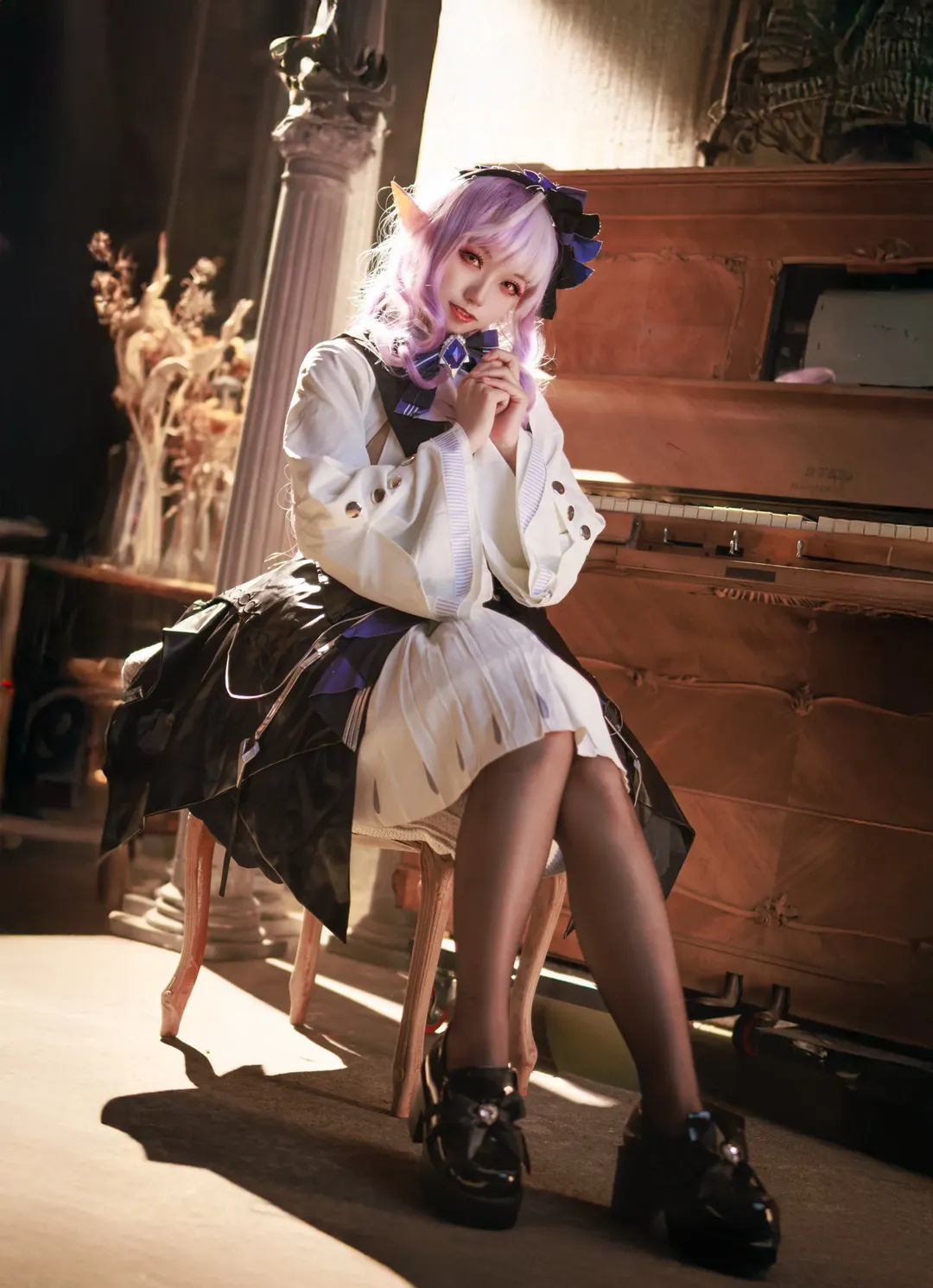绝区零, 薇薇安cos, 精灵耳cos, 日本cosplay, 复古场景cos - 第2张